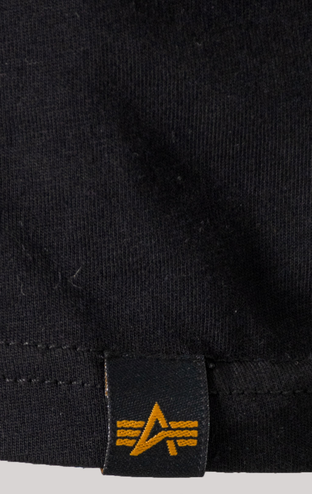 Лонгслив ALPHA INDUSTRIES BASIC LS black/white 