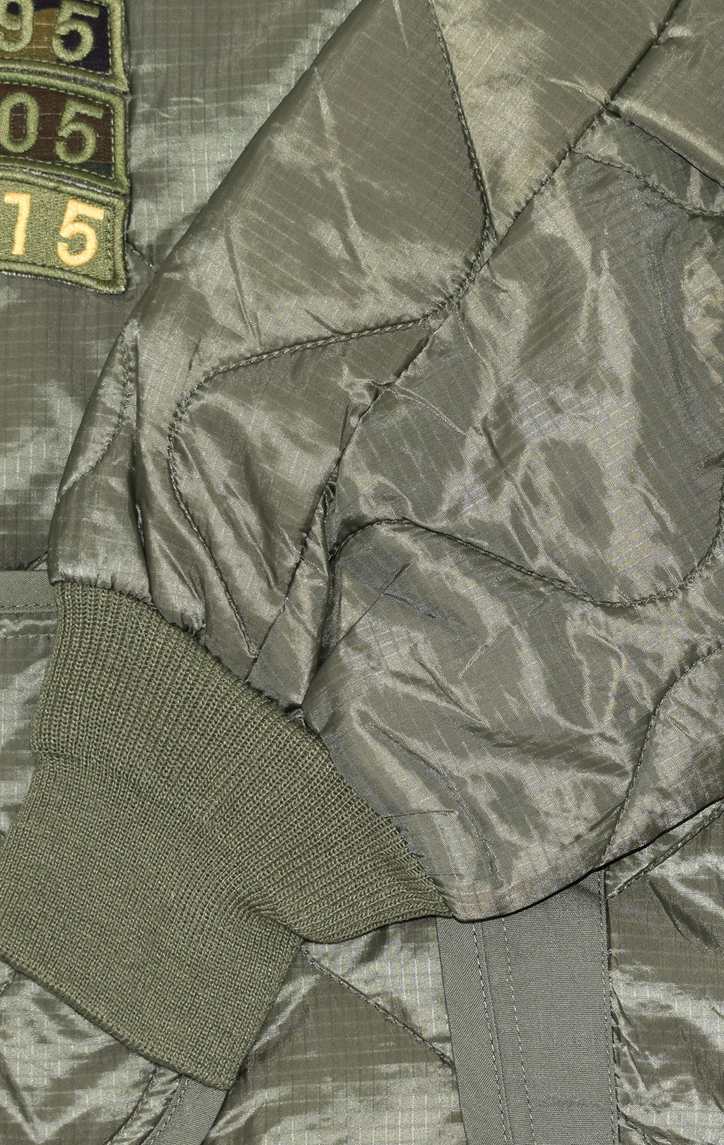 Подстежка ALPHA INDUSTRIES 50th ANNIVERSARY M-65 с карманами и манжетами olive 