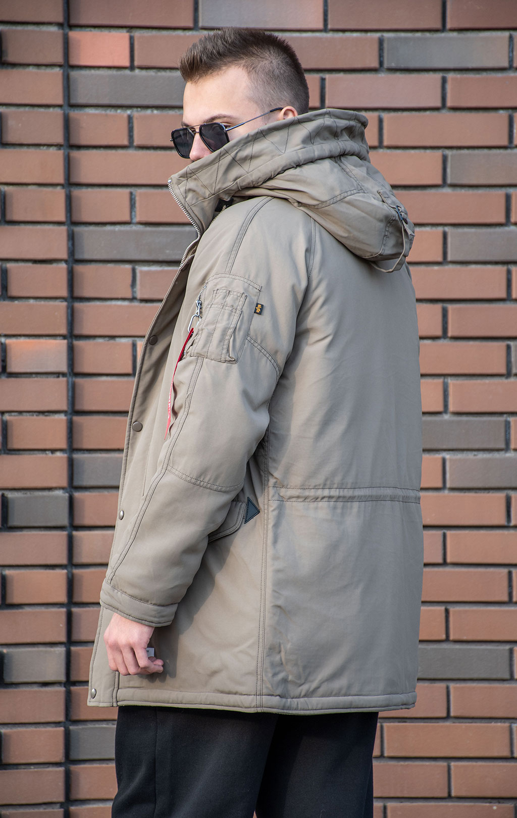 Аляска ALPHA INDUSTRIES ALTITUDE MOD PARKA N-3B FW 24/25 coyote brown 