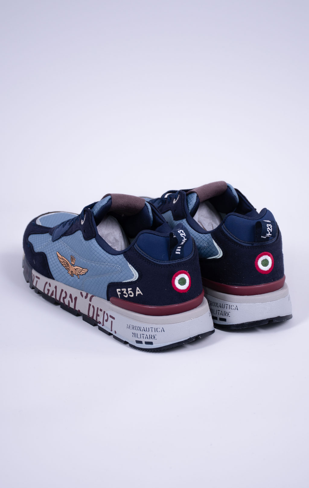 Кроссовки AERONAUTICA MILITARE (SC 0276) FW 26/27/CN blue/avio 