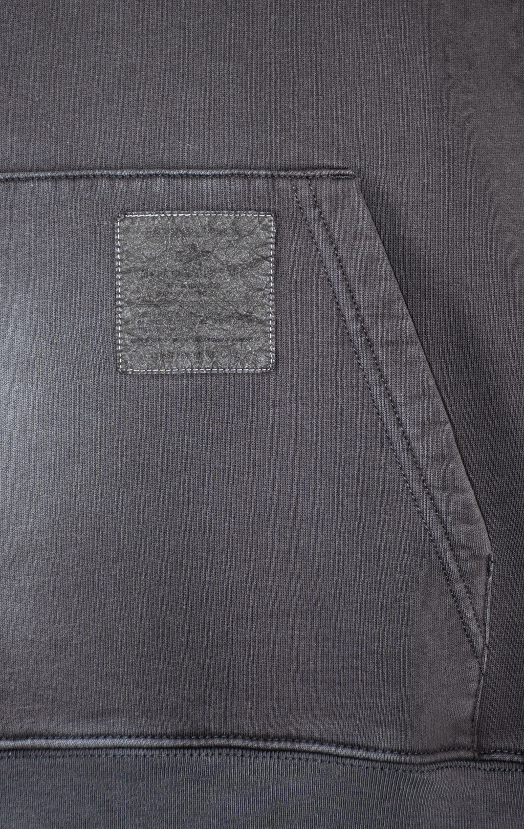 Толстовка ALPHA INDUSTRIES UNFRM WASHED ALPHA IND HOODIE FW 25/26 gray M001132 