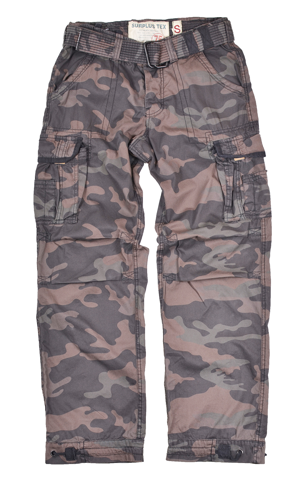 Брюки-карго Surplus PREMIUM VINTAGE camo black 