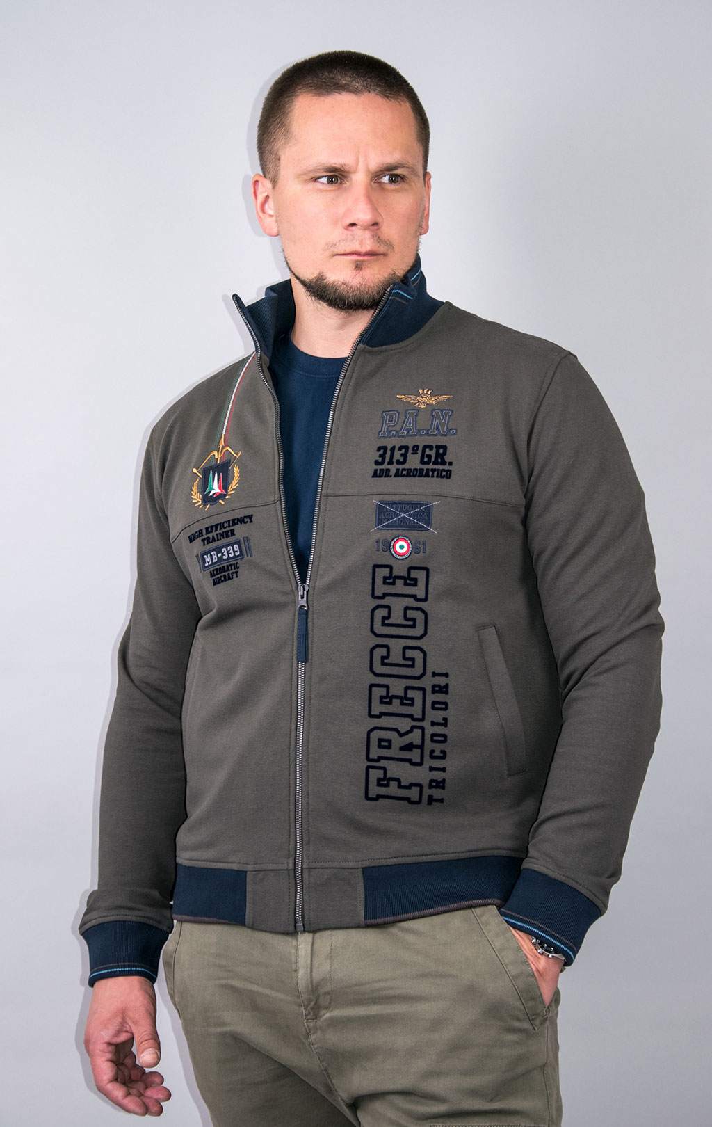 Олимпийка AERONAUTICA MILITARE FW 23/24/TR brown (FE 1824) 