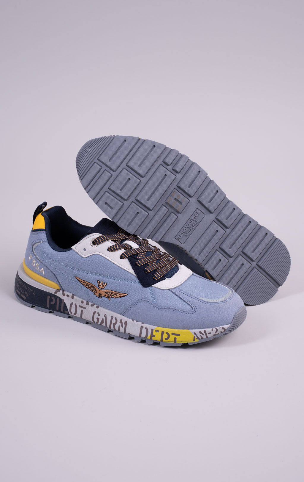 Кроссовки AERONAUTICA MILITARE (SC 0276) SS 26/CN azzurro 