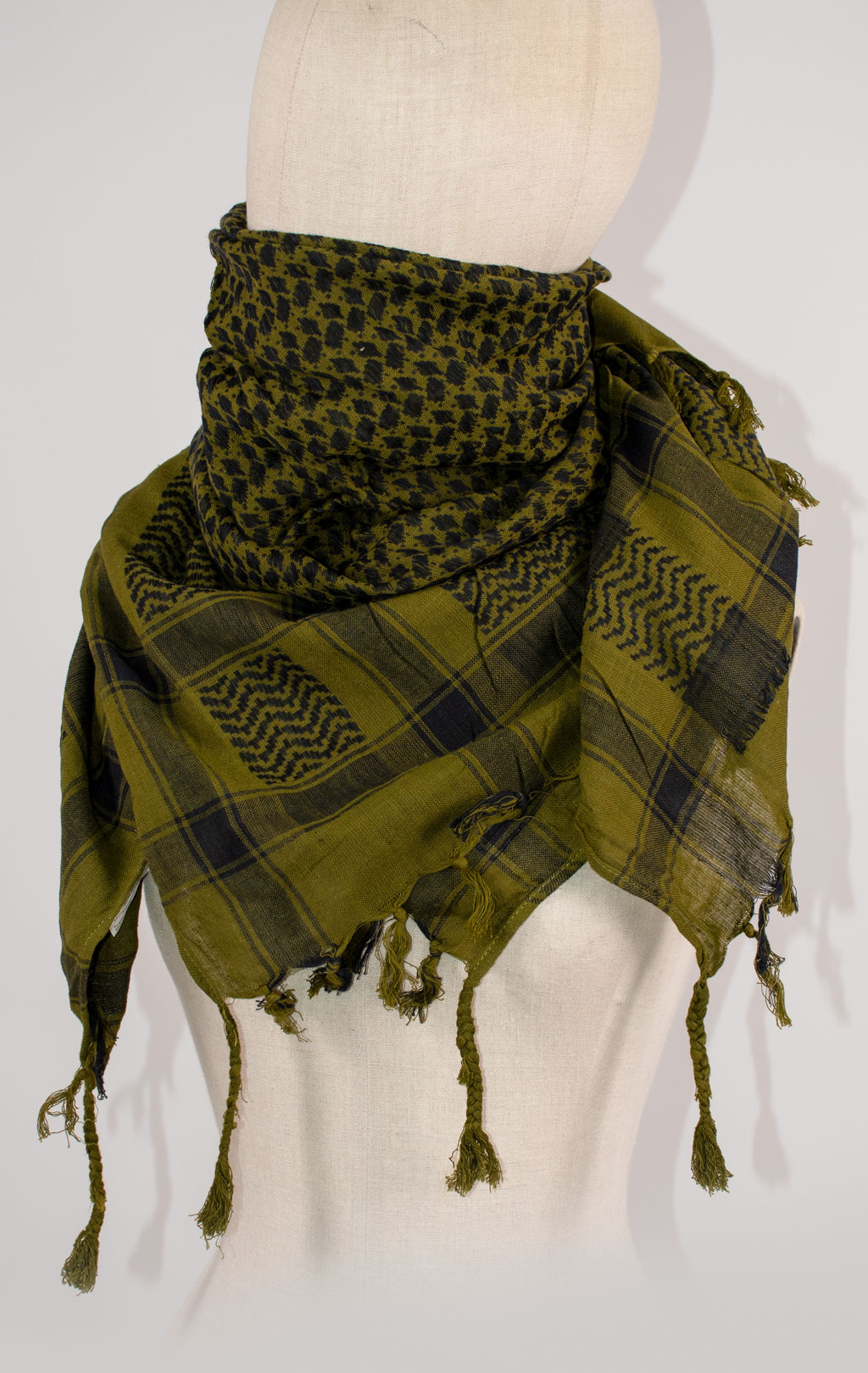 Платок шейный армейский Арафатка olive/black Голландия
