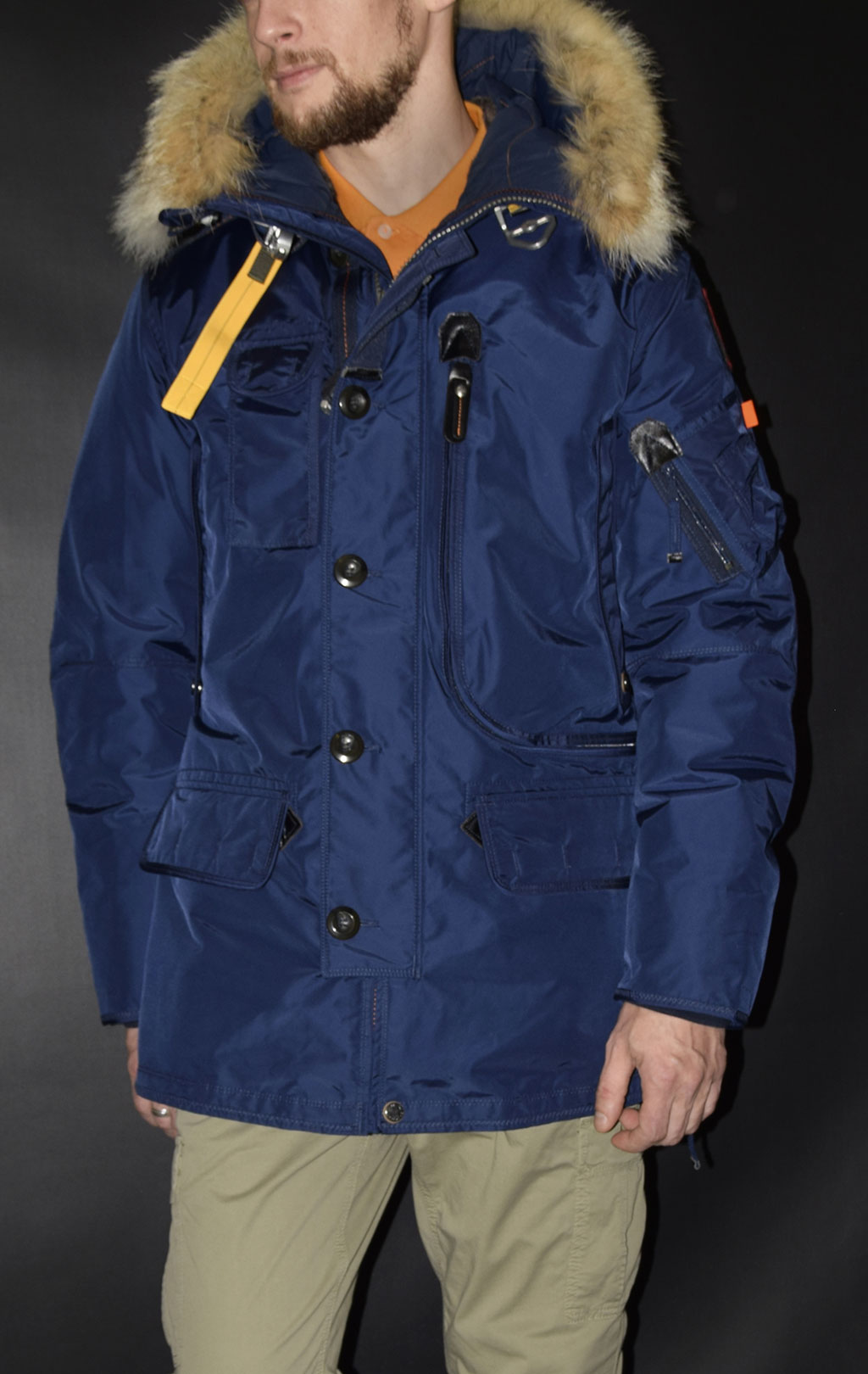 Аляска-пуховик PARAJUMPERS KODIAK cadet blue 