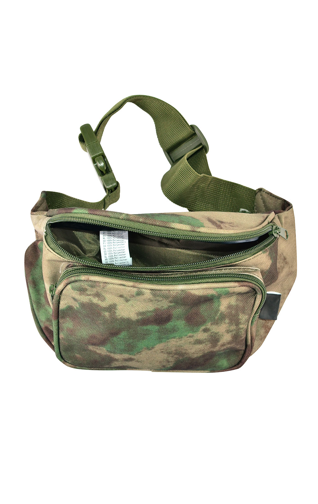 Сумка поясная Mil-Tec FANNY PACK 18x4x15 green camo 