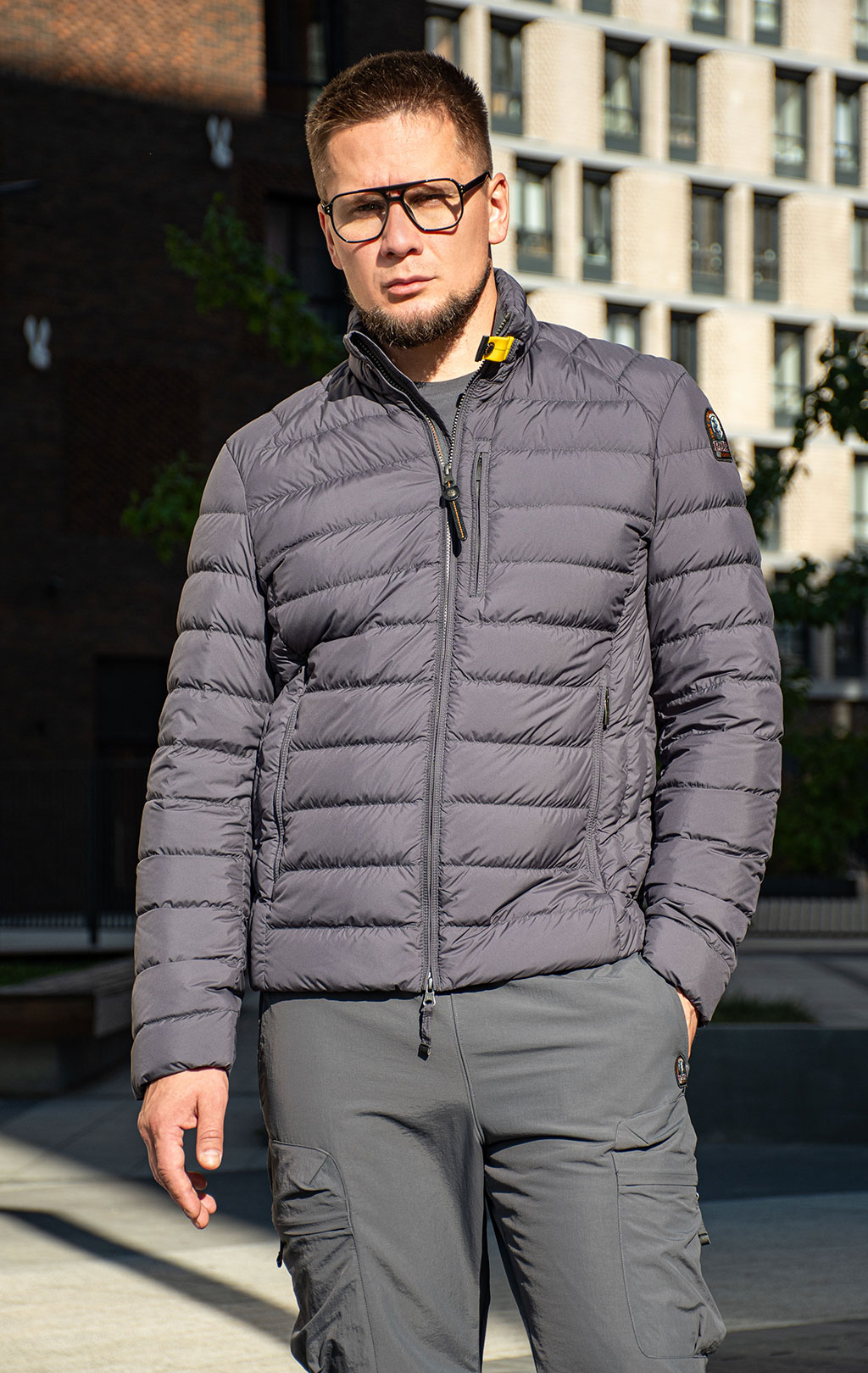 Куртка-пуховик лёгкая PARAJUMPERS UGO FW 25/26 phantom 