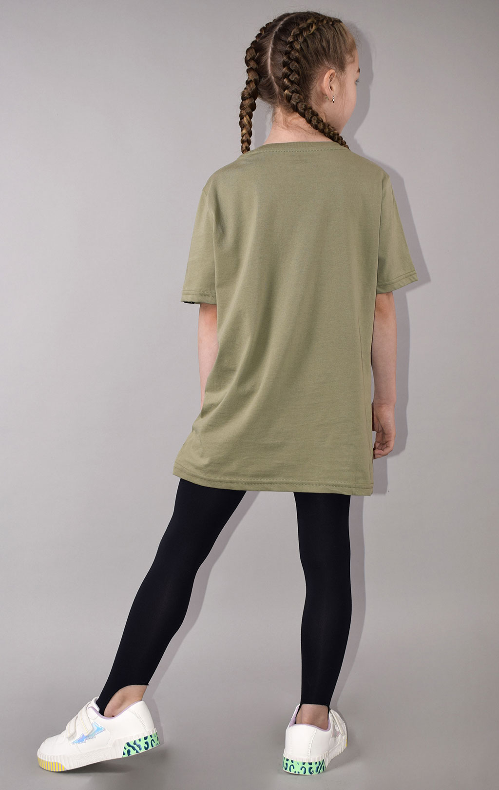 Детская футболка ALPHA INDUSTRIES BASIC T olive 