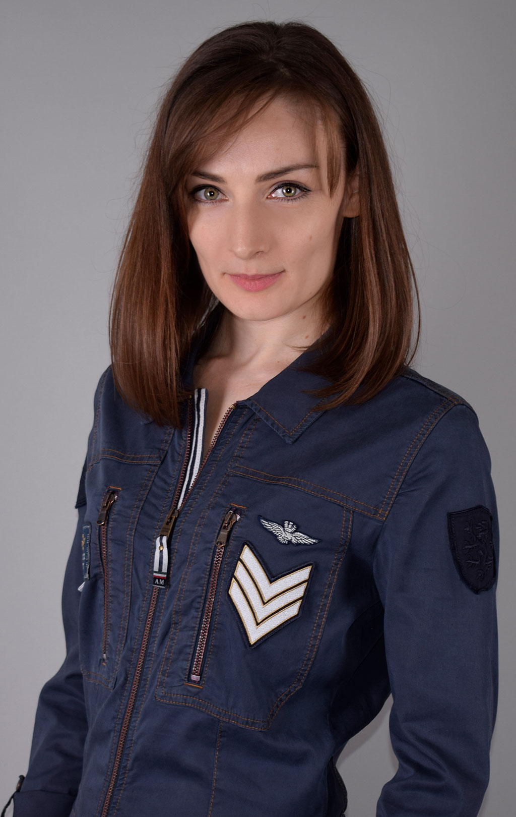 Женский комбинезон AERONAUTICA MILITARE SS 20/AL blue navy (TU 080) 