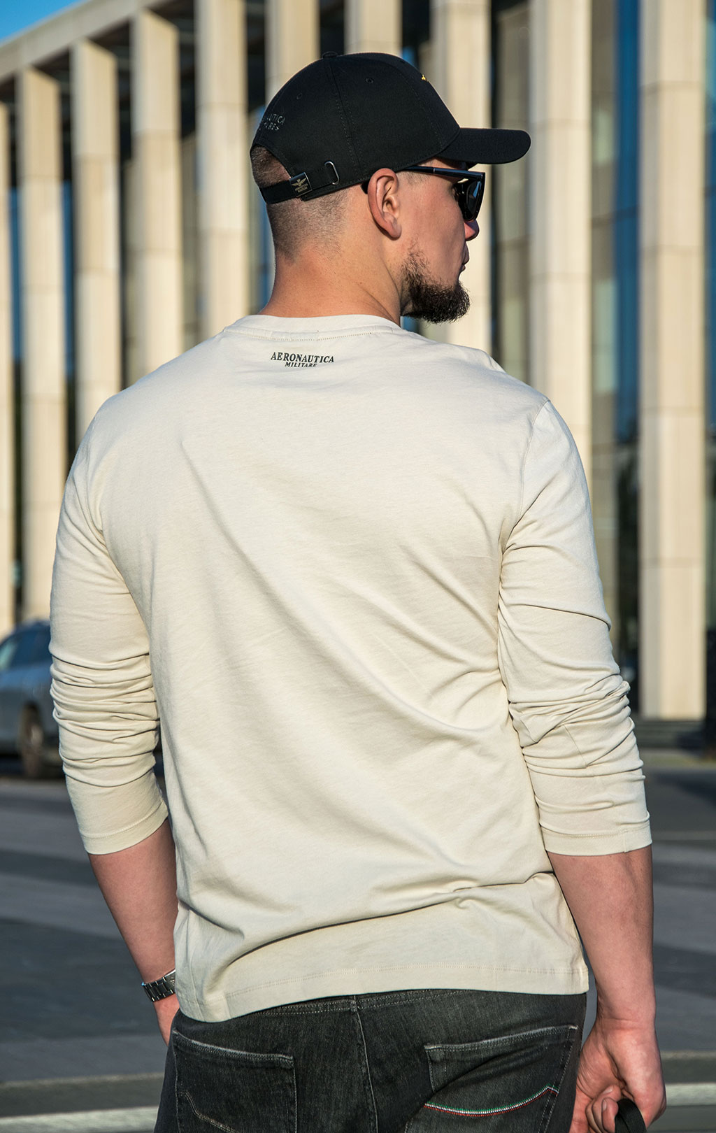Лонгслив AERONAUTICA MILITARE FW 23/24/TR ghiaccio (TS 2144) 