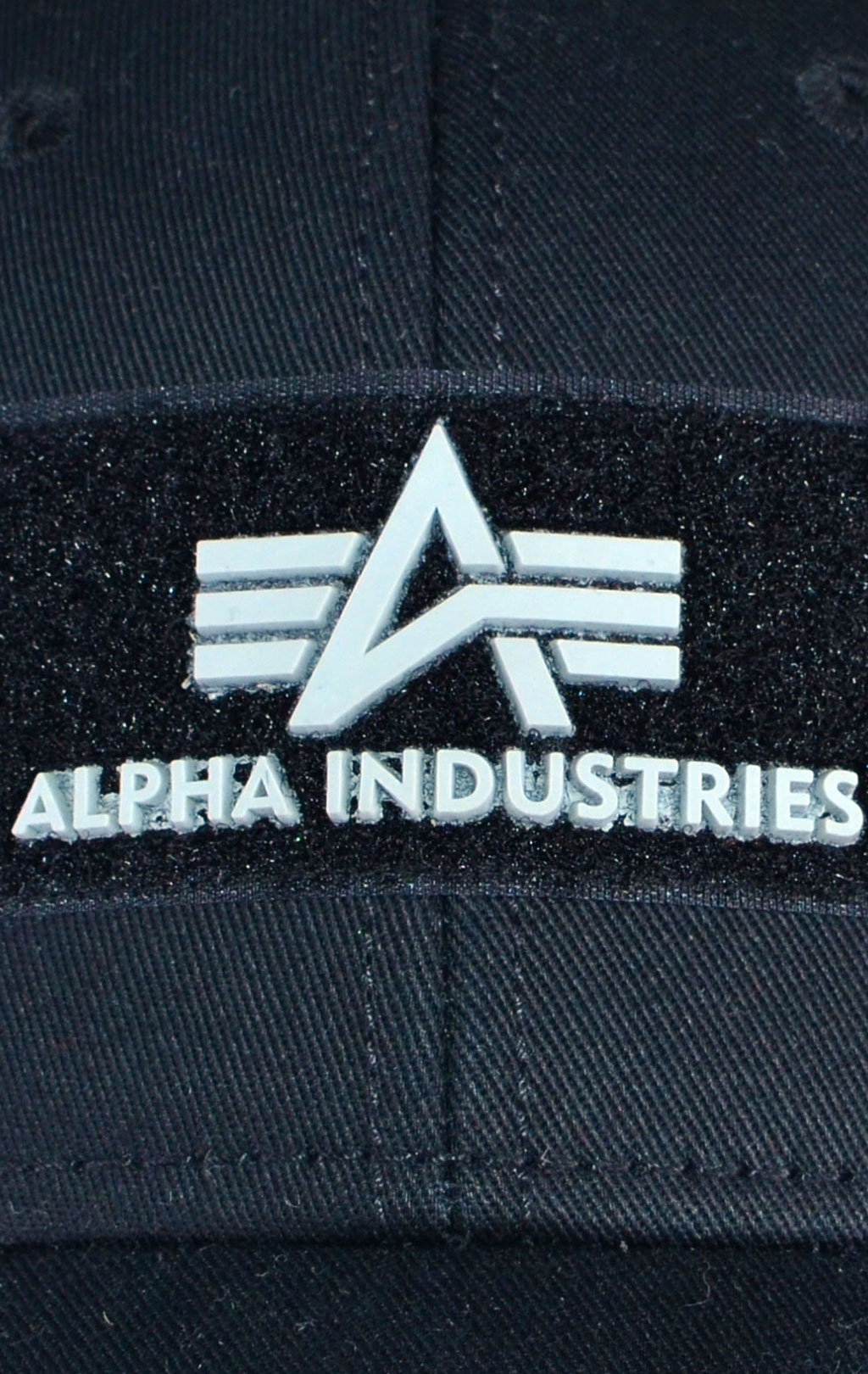 Бейсболка ALPHA INDUSTRIES VELCRO CAP II black 