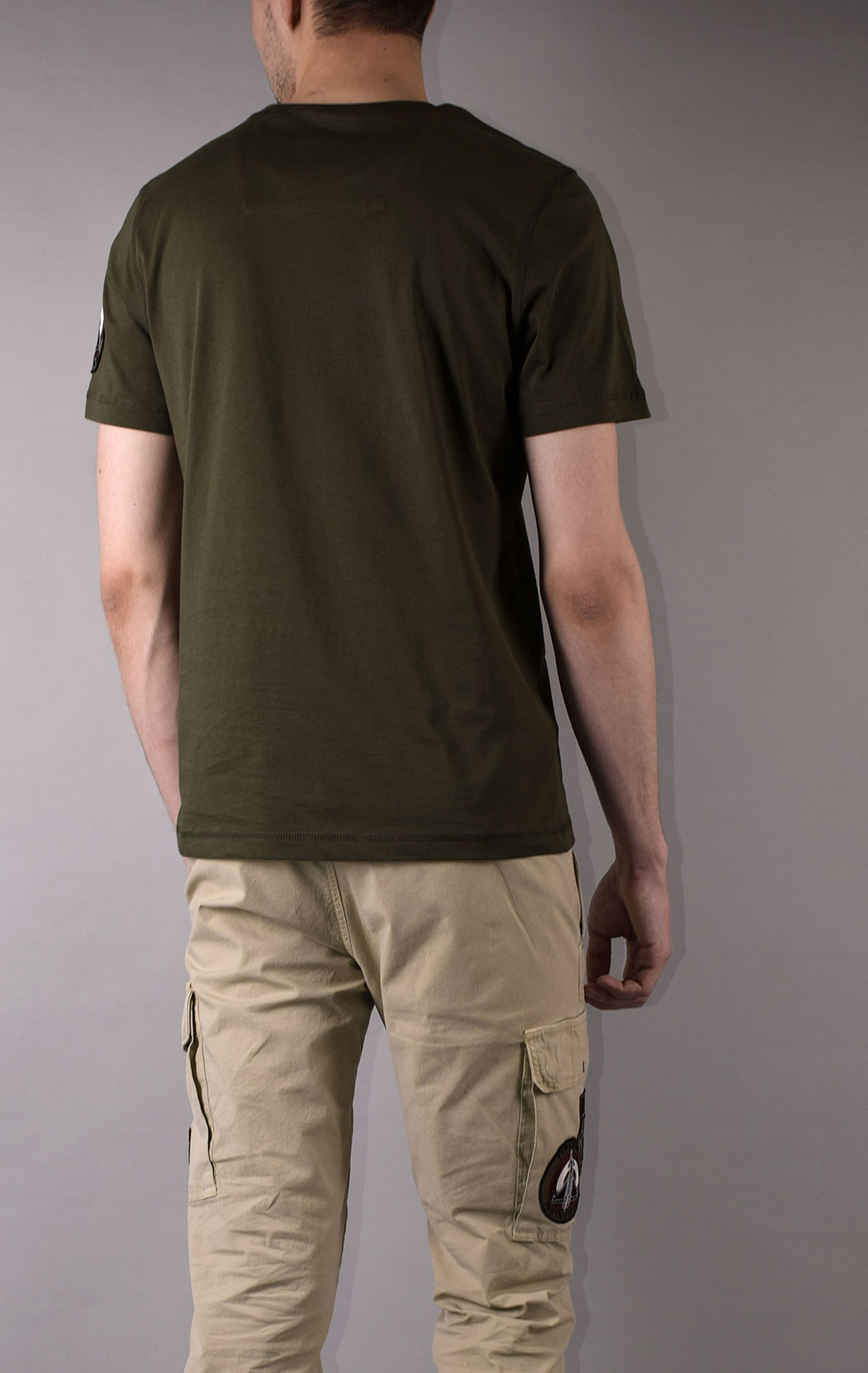 Футболка AERONAUTICA MILITARE SS 21/TR verde scuro (TS 1851) 