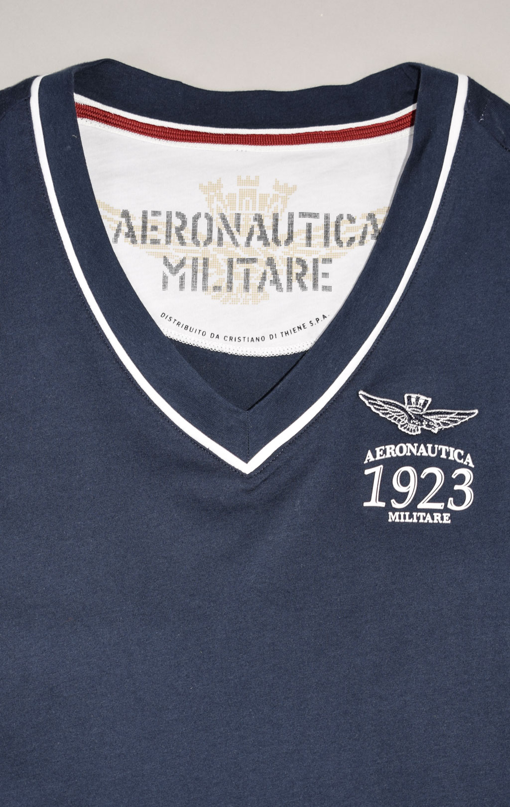 Женская футболка AERONAUTICA MILITARE SS 22/TR blue navy (TS 1982) 