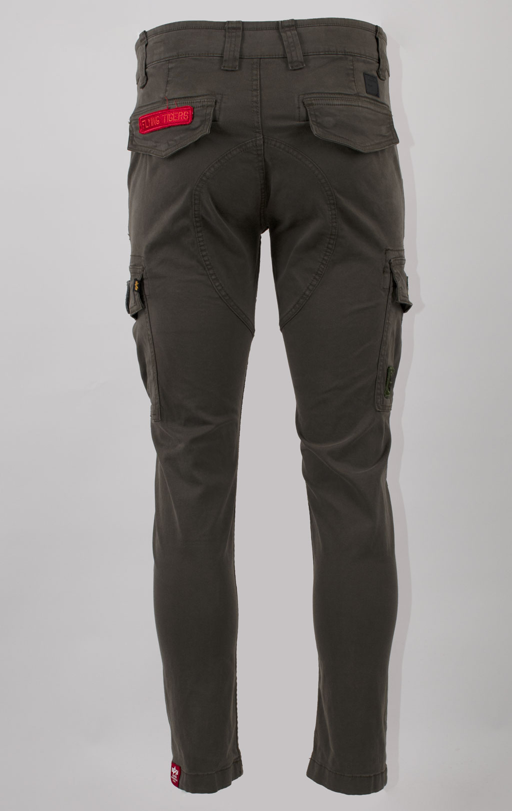 Брюки-карго ALPHA INDUSTRIES PETROL PATCH greyblack 