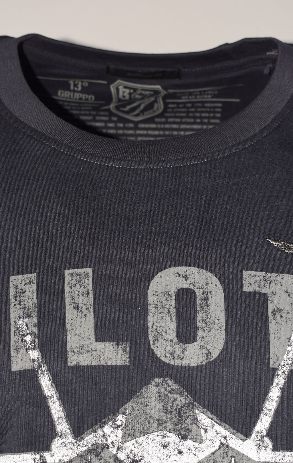 Лонгслив AERONAUTICA MILITARE FW 22/23/BD blue scuro (TS 2008)