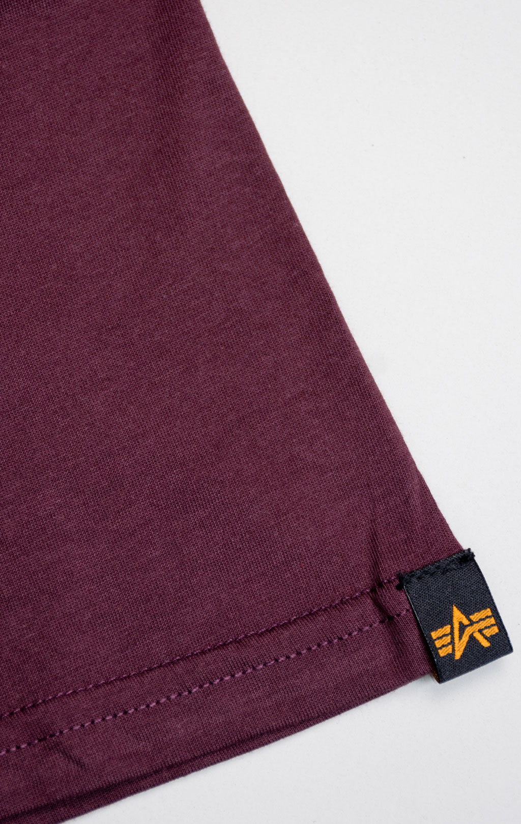 Футболка ALPHA INDUSTRIES BASIC T big size deep maroon 