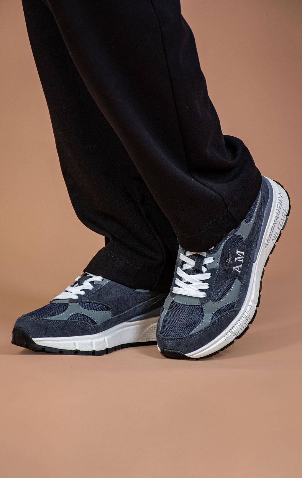 Кроссовки AERONAUTICA MILITARE (SC 0318) FW 25/26/CN blue navy 