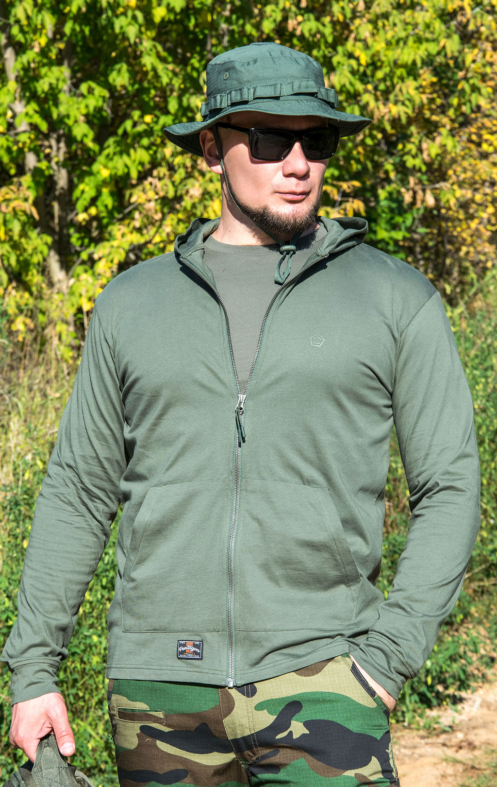 Толстовка Pentagon AGIS хлопок green 06cg 08043 
