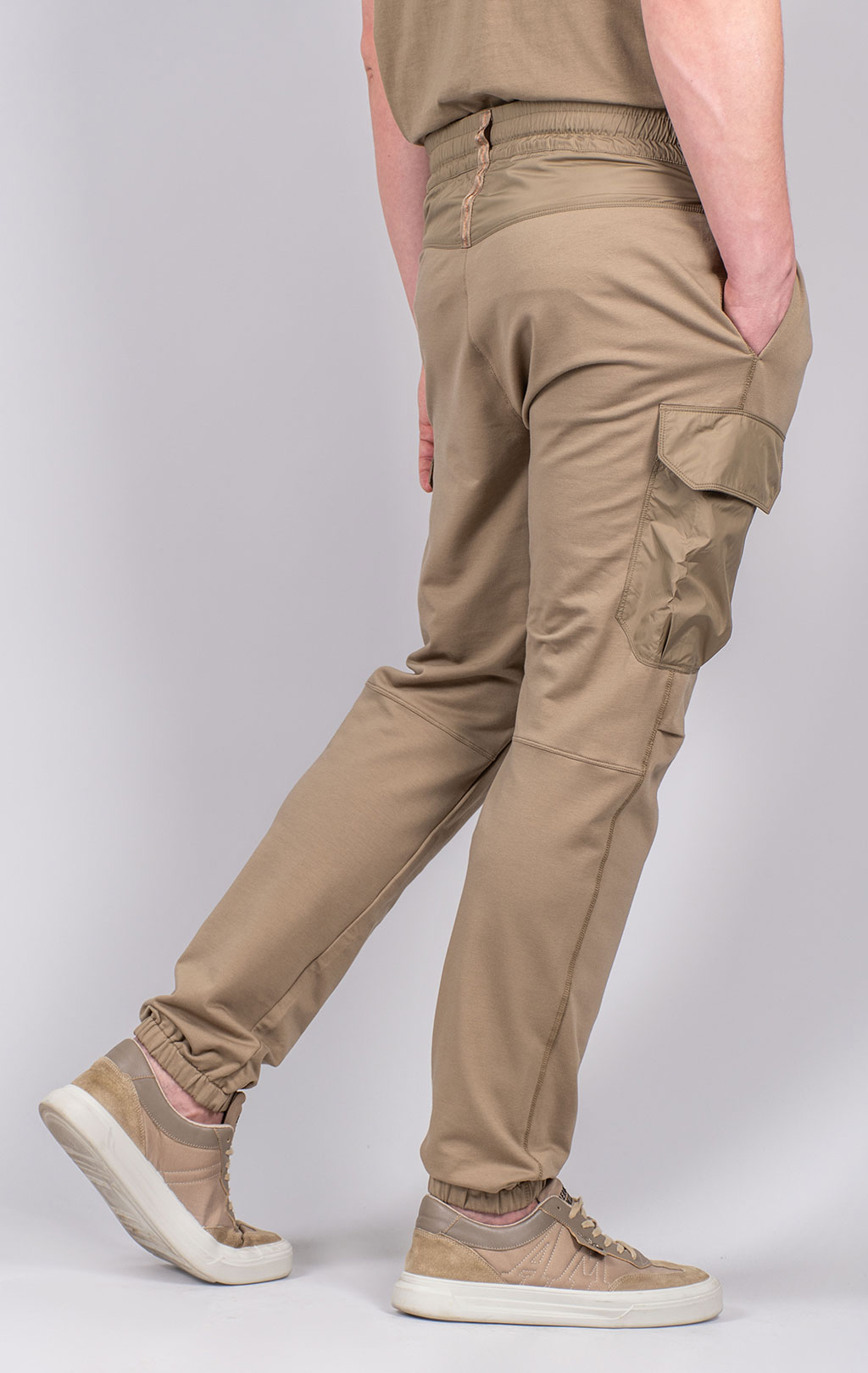 Брюки трикотажные PARAJUMPERS KENNET с карманами SS 25 m earth 