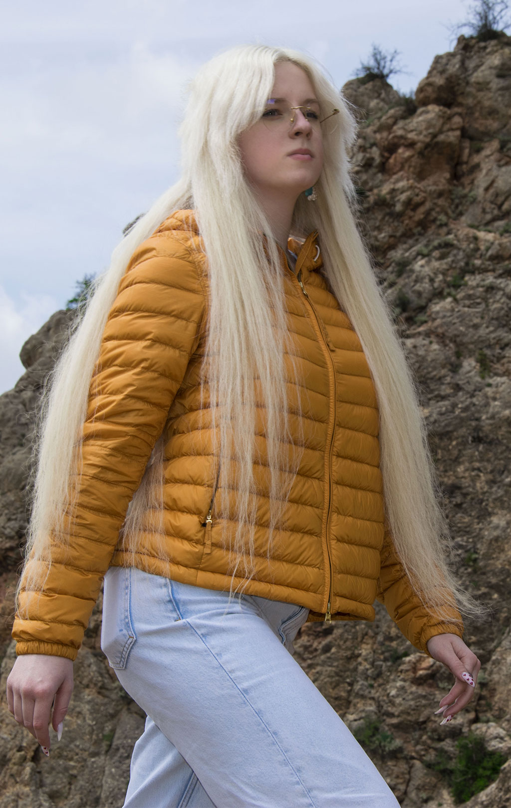 Женская куртка-пуховик лёгкая PARAJUMPERS SUIREN SS 22 honey bee 