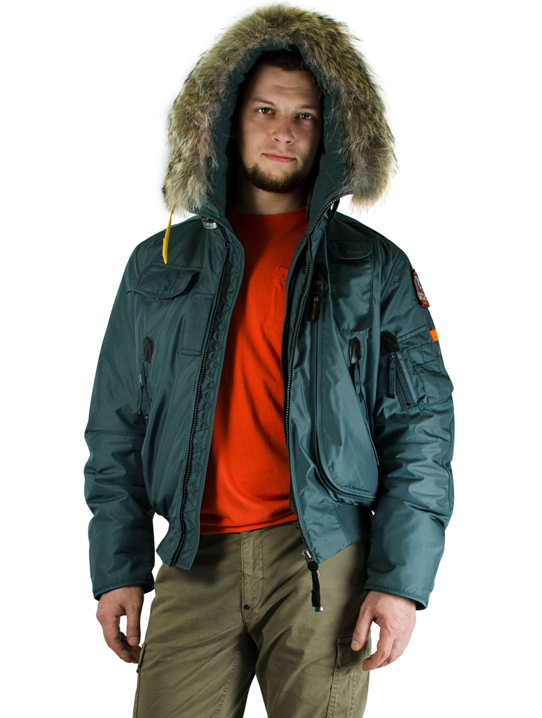 Аляска-пуховик PARAJUMPERS GOBI teal 