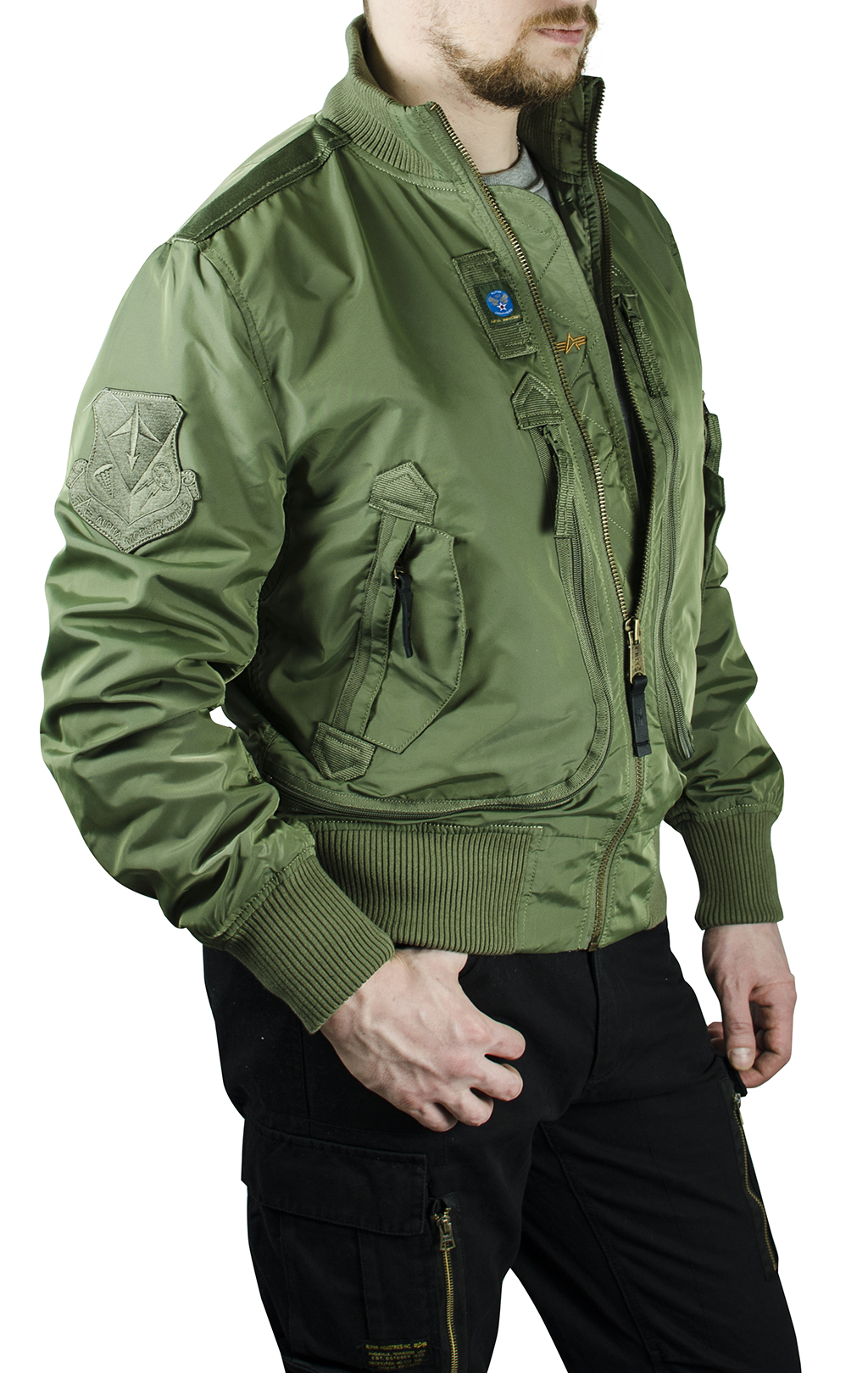 Ветровка ALPHA INDUSTRIES PROP sage green 