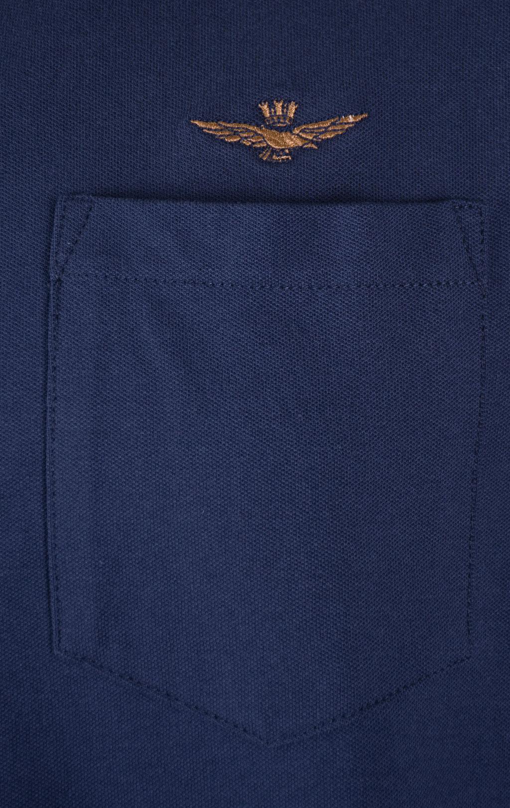 Рубашка трикотажная AERONAUTICA MILITARE FW 26/27/BD blue navy (CA 1313) 