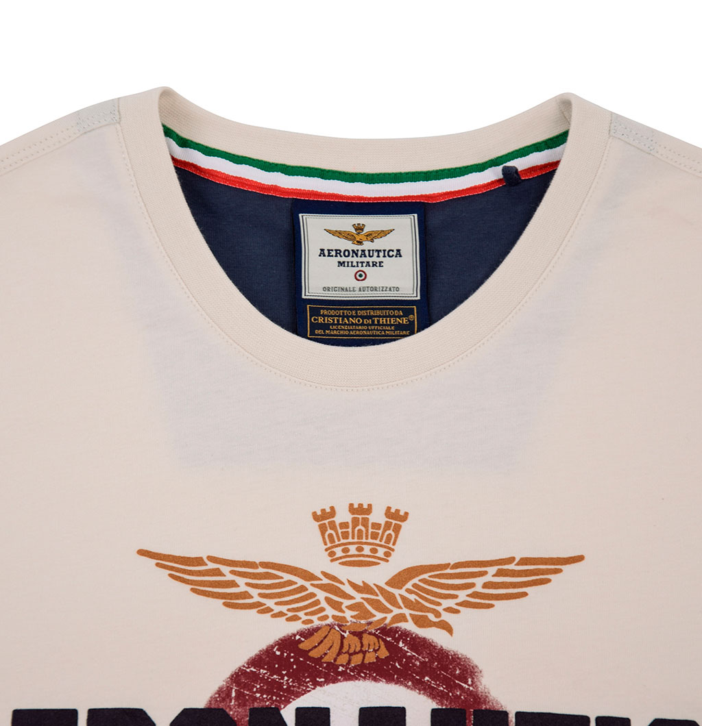 Футболка AERONAUTICA MILITARE SS 19/PT sabbia (TS 1617) 