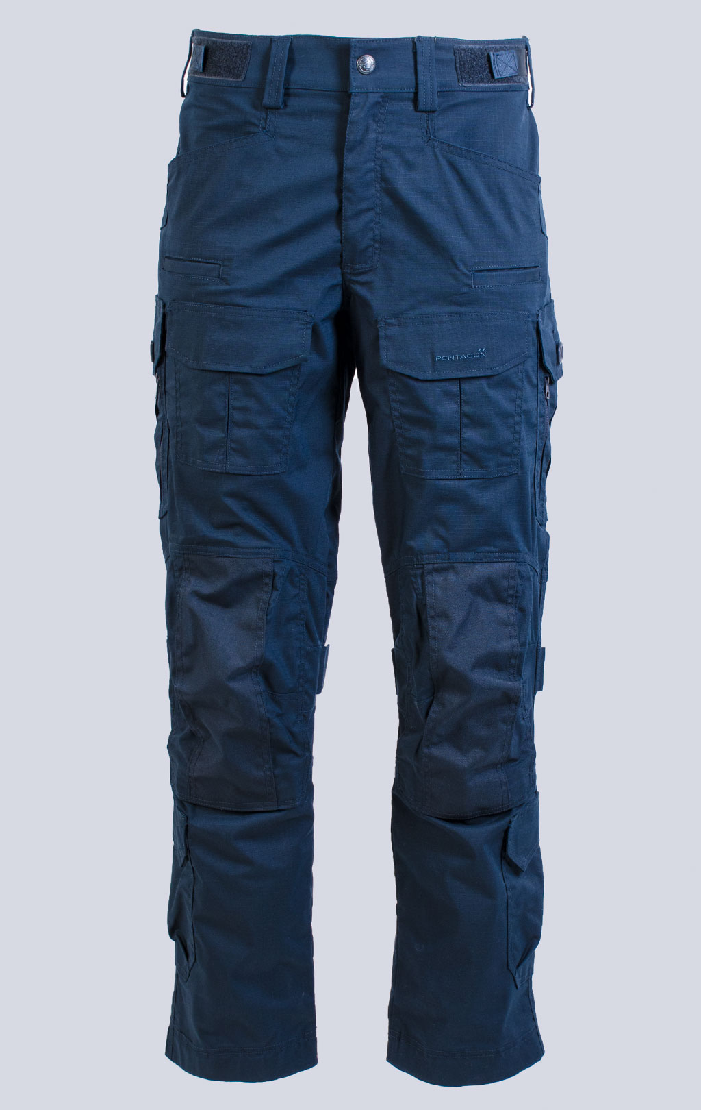 Брюки тактические Pentagon WOLF big size хлопок35%/полиэстер65% Rip-Stop stretch midnight blue 05031 