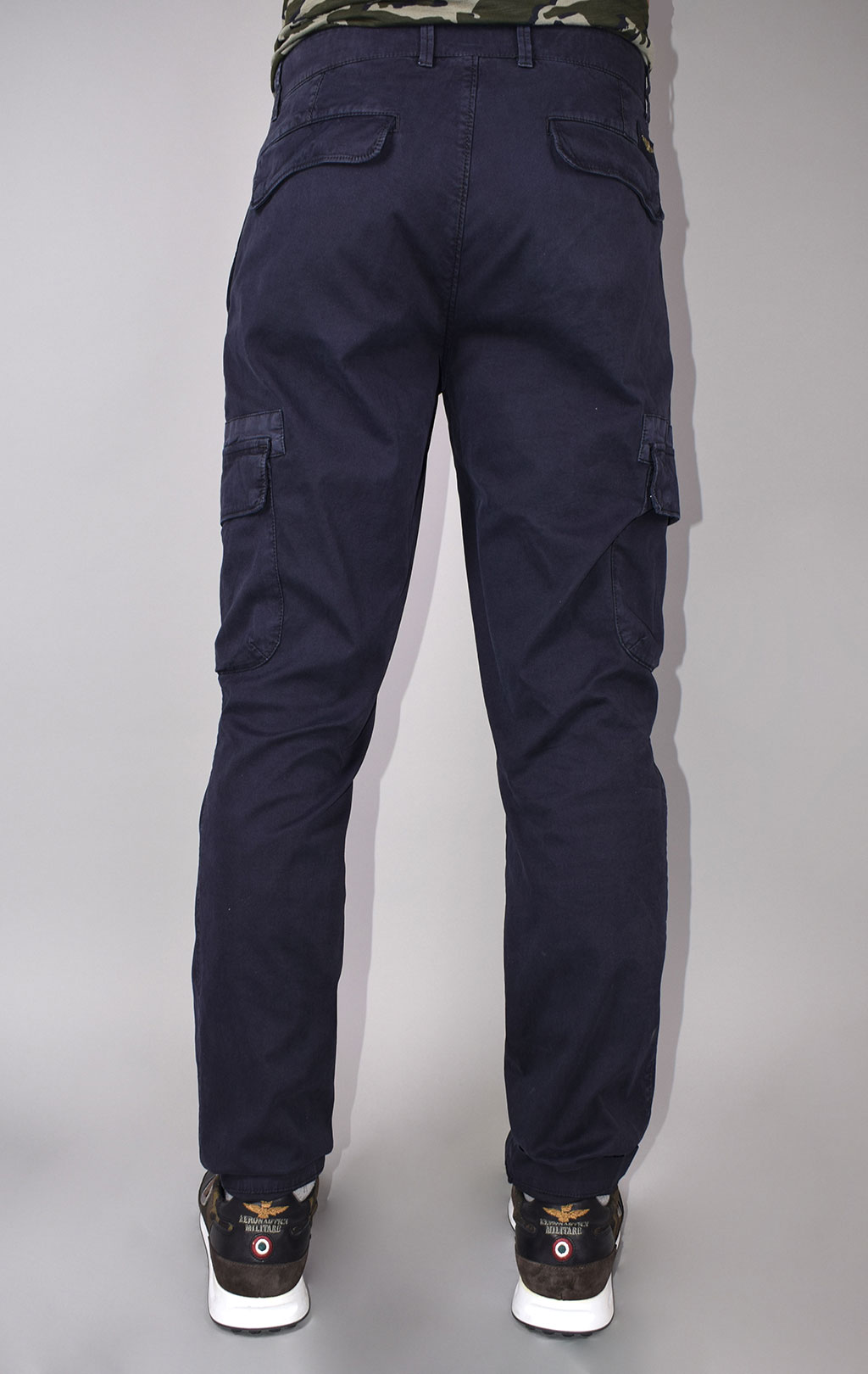 Брюки-карго AERONAUTICA MILITARE SS 20/AL blue navy (PA 1384) 