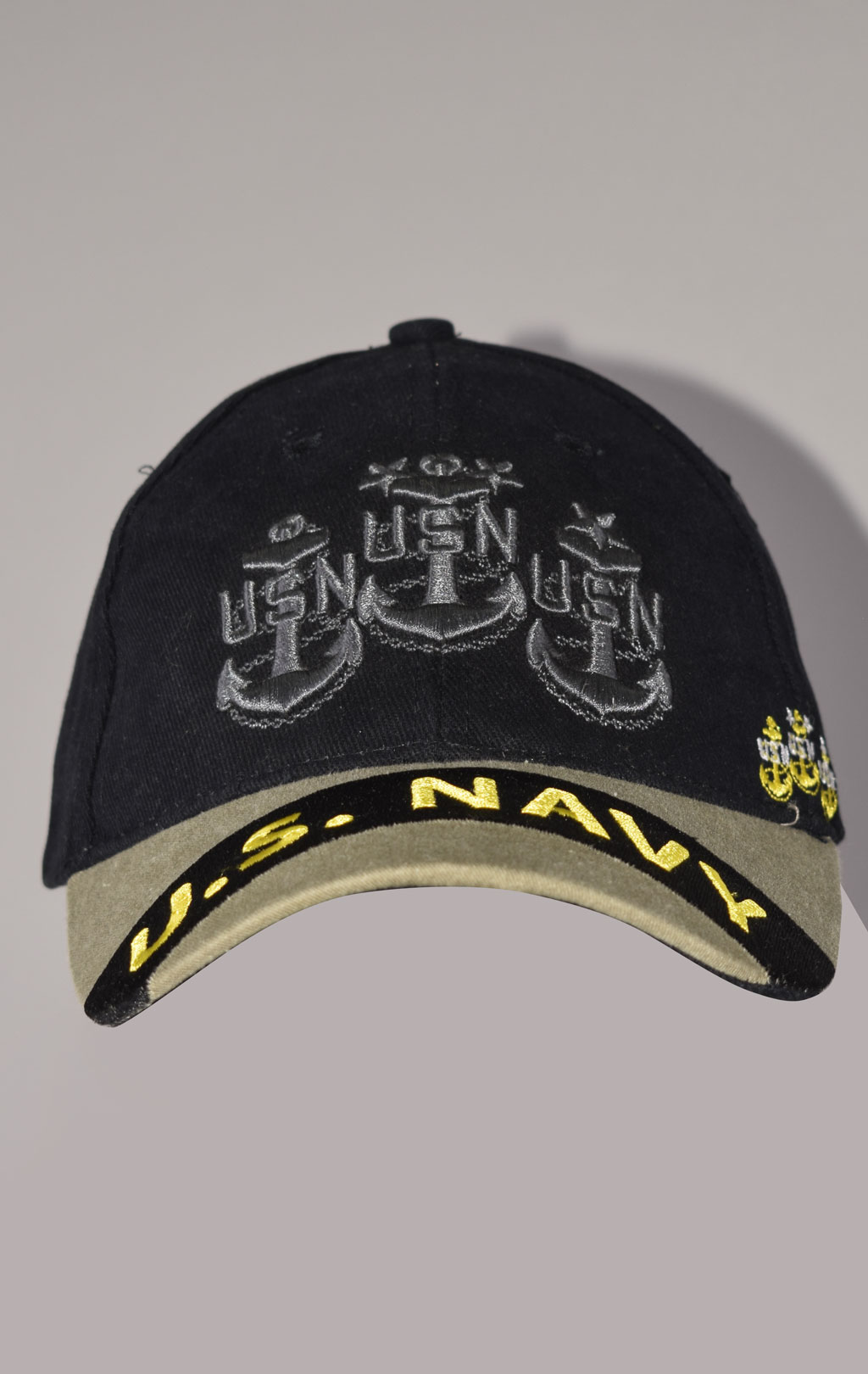 Бейсболка EC USN U.S.NAVY black (6131) 