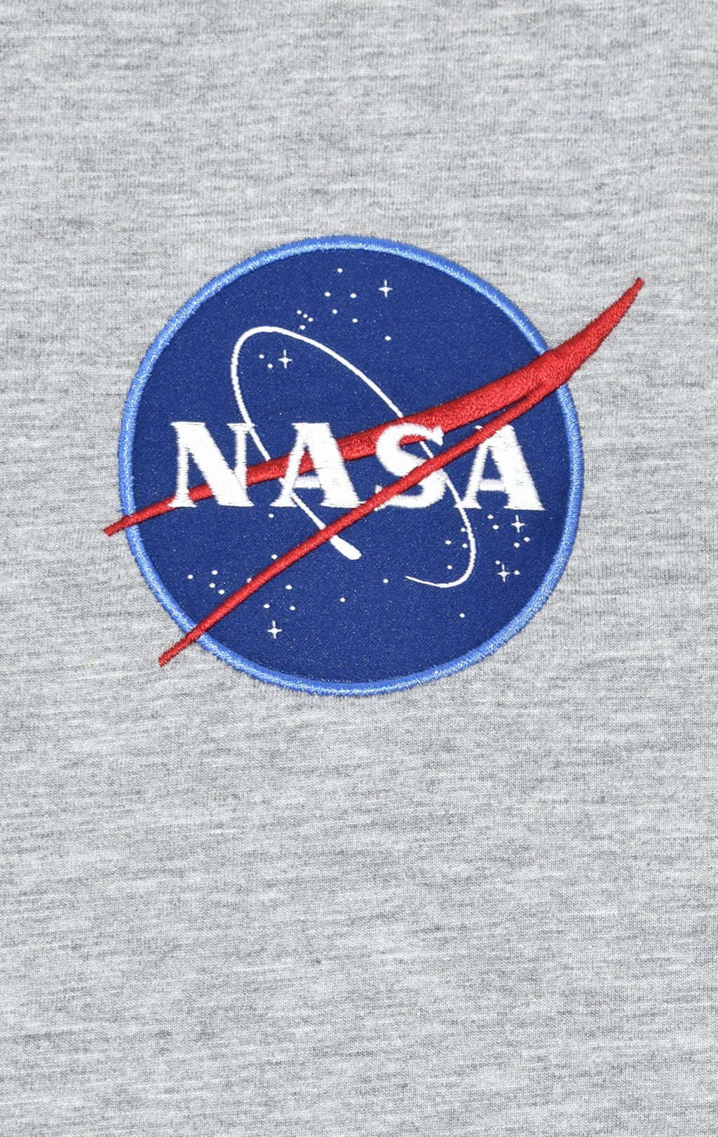 Футболка ALPHA INDUSTRIES NASA SPACE SHUTTLE T grey heather 