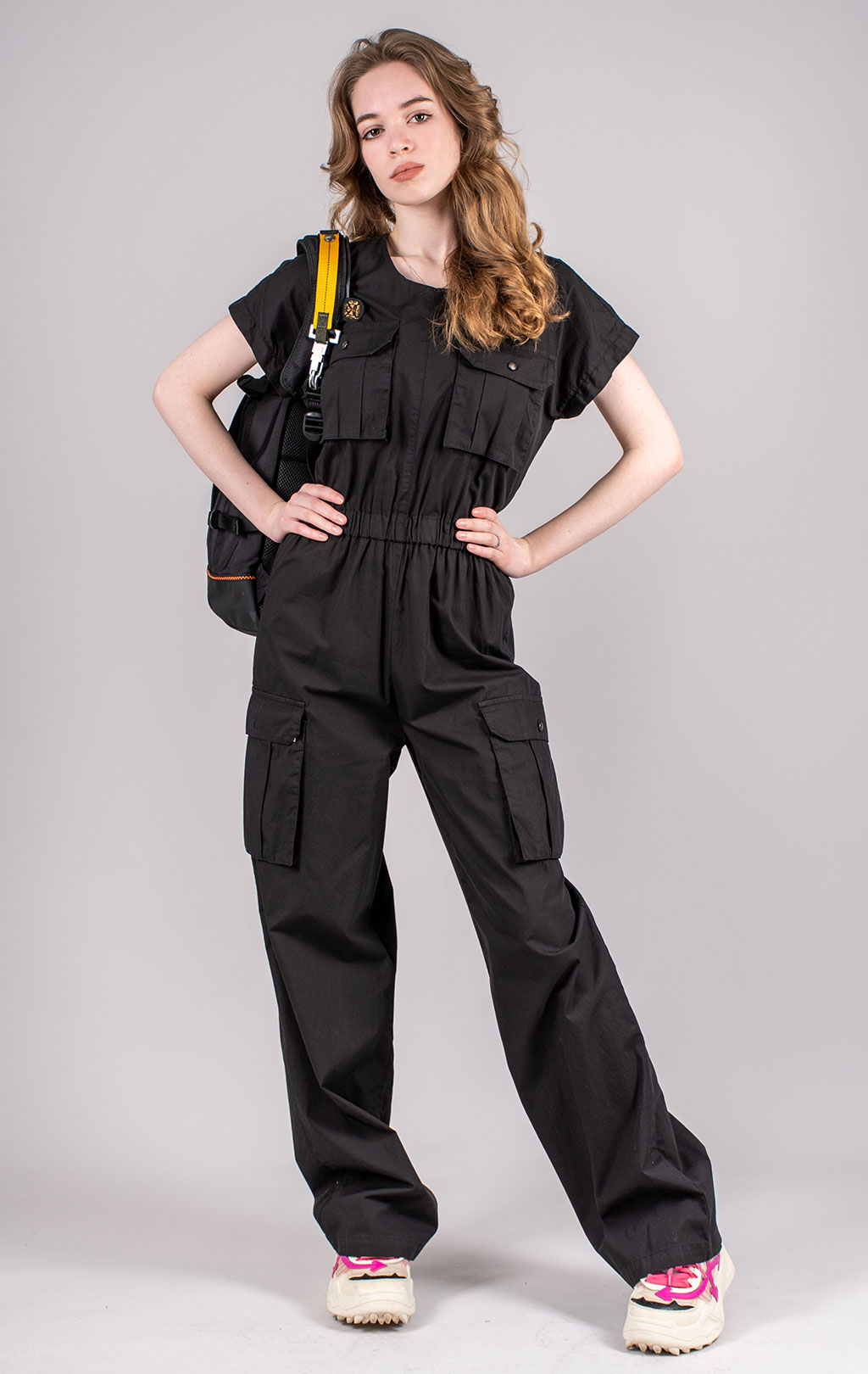 Женский комбинезон AERONAUTICA MILITARE SS 25 m/IT nero (TU 140) 