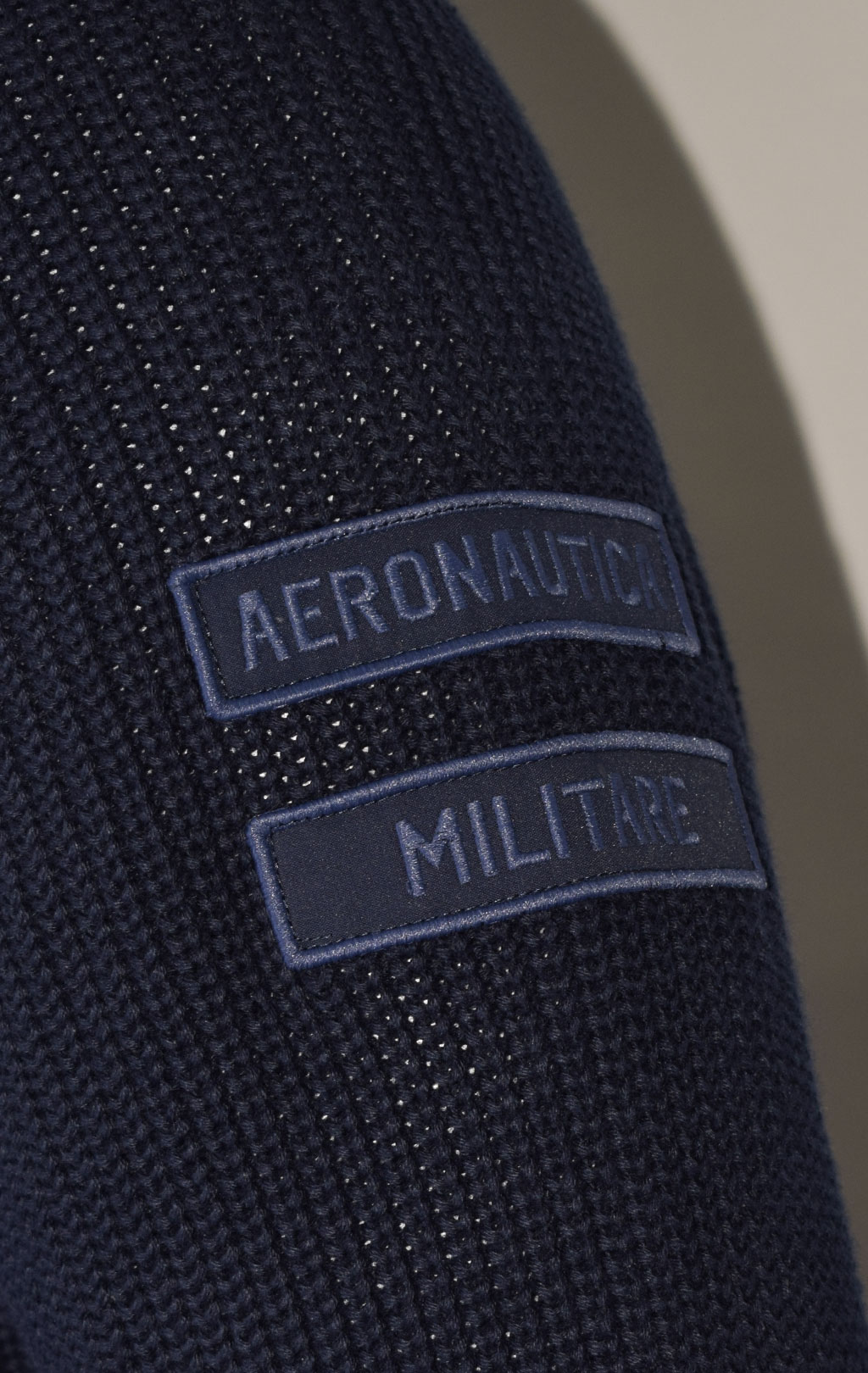 Свитер AERONAUTICA MILITARE FW 23/24/IN dark blue (MA 1443) 