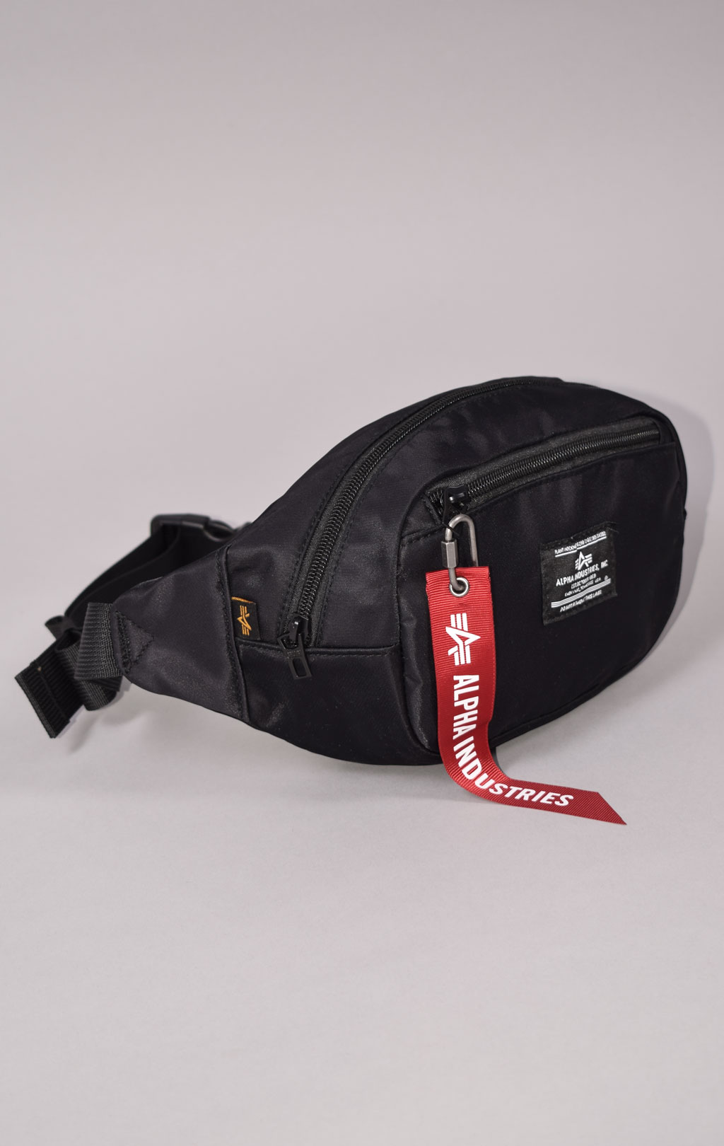 Сумка поясная ALPHA INDUSTRIES CREW WAIST BAG SS 23 black 