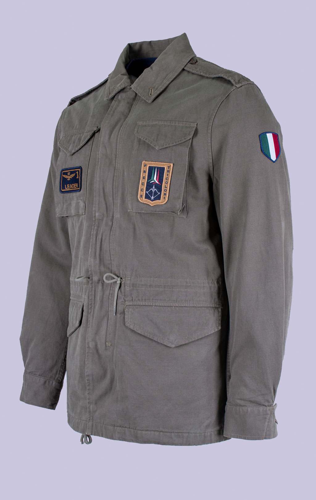 Куртка с подстёжкой AERONAUTICA MILITARE M-65 FW 26/27/IN tea leaf (AB 3087) 