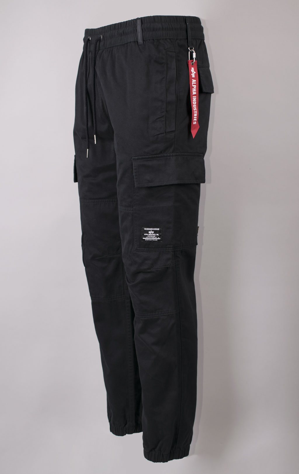 Брюки джоггеры ALPHA INDUSTRIES COTTON JOGGER FW 23/24 black 