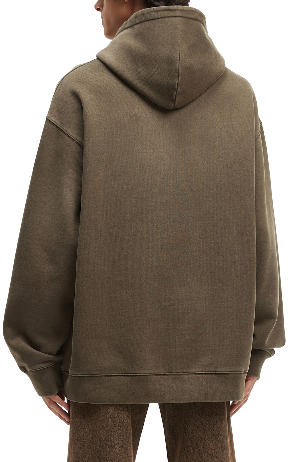 Толстовка ALPHA INDUSTRIES UNFRM WASHED ALPHA IND HOODIE FW 25/26 rust M001132 