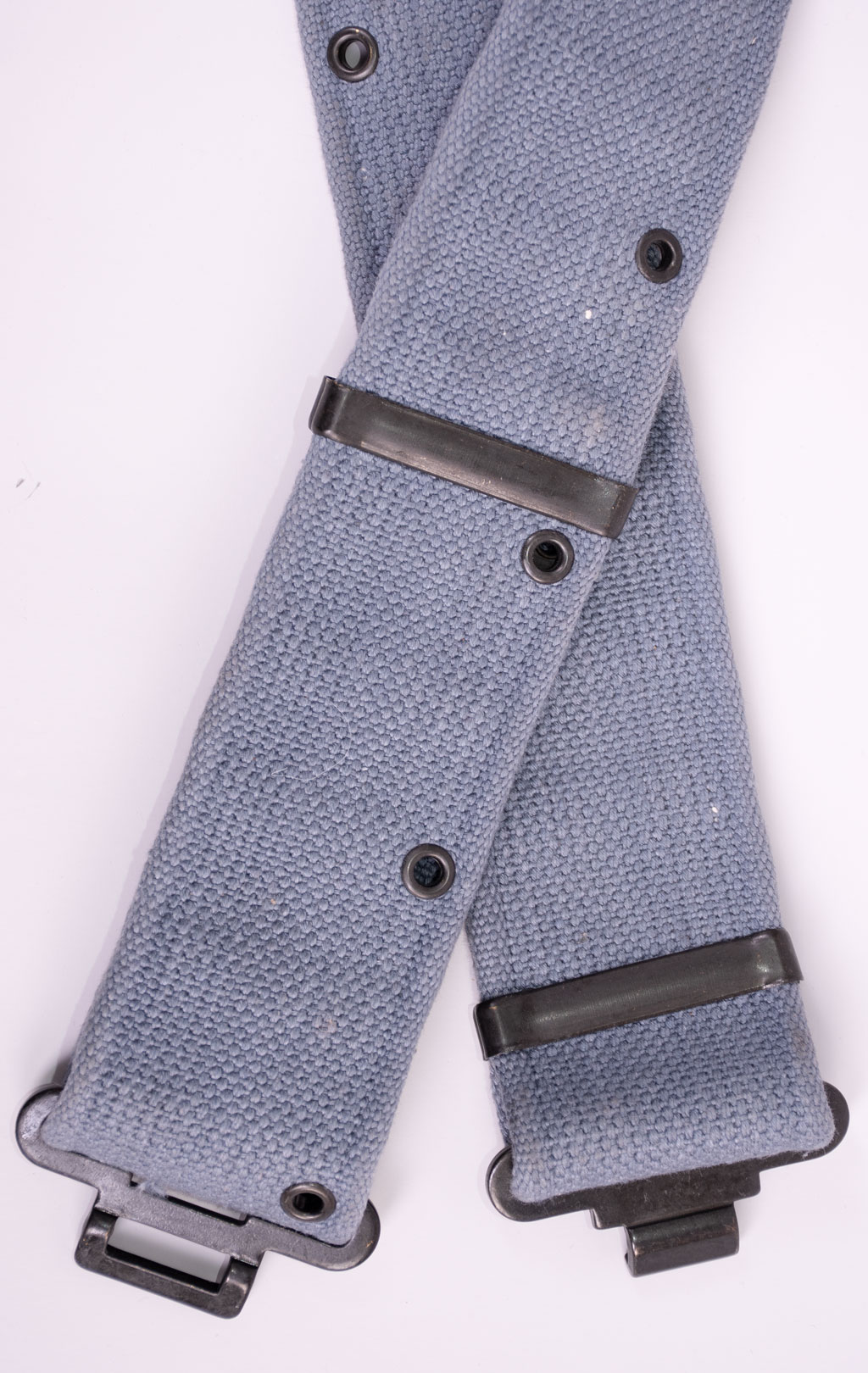 Ремень пистолетный брезент Black Buckle grey б/у Италия