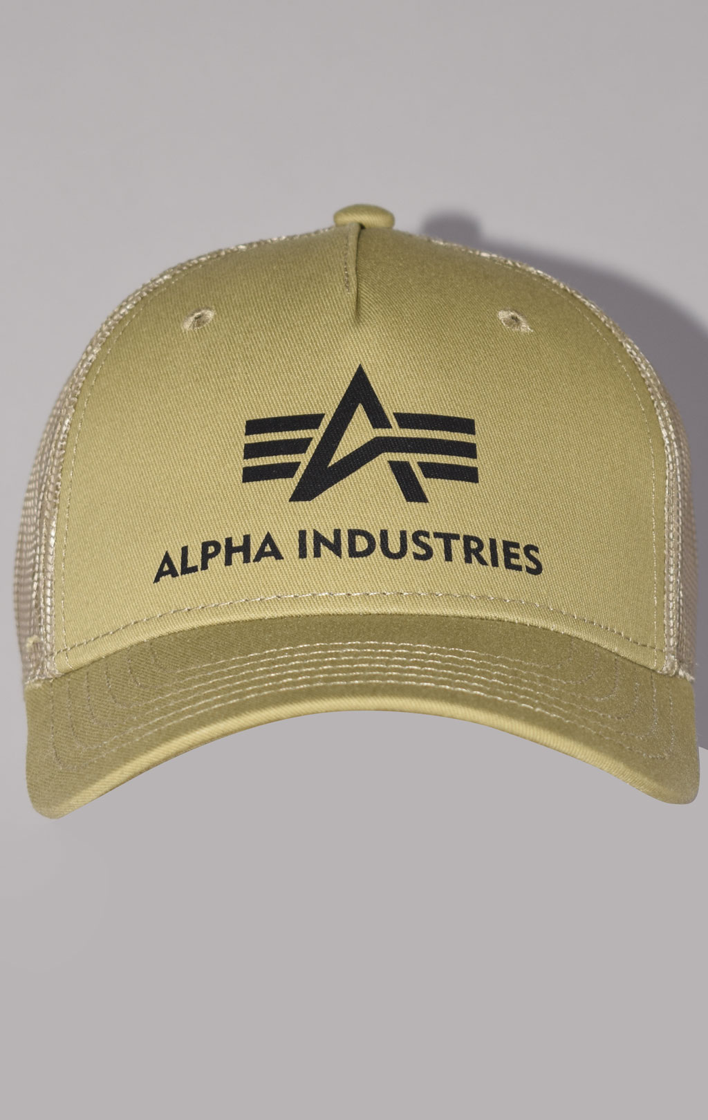 Бейсболка ALPHA INDUSTRIES BASIC TRUCKER CAP sand 