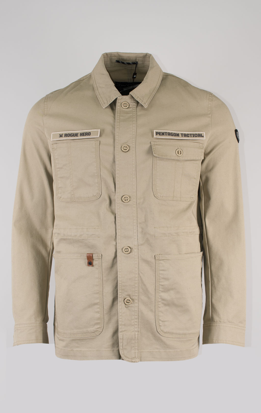 Ветровка Pentagon ROGUE HERO хлопок65% khaki 02027 
