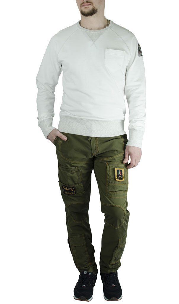 Толстовка PARAJUMPERS BENTON white off 