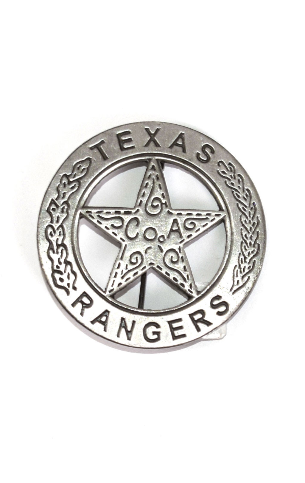 Знак TEXAS RANGER silver (P40070)(40070 ANSI) 