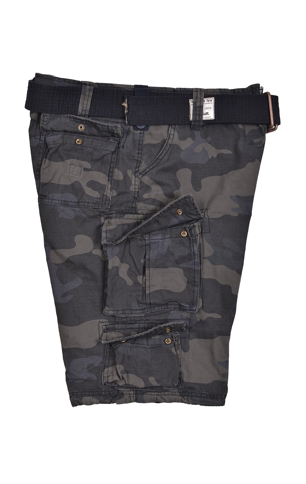 Шорты Surplus DIVISION big size camo black 