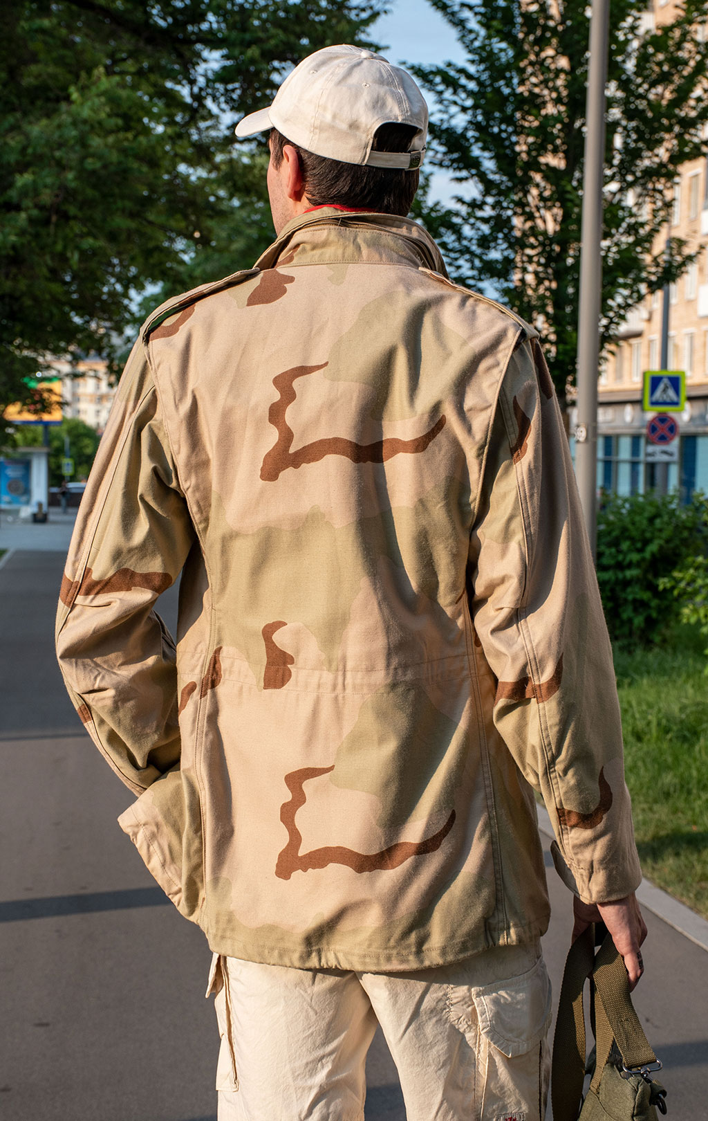 Куртка армейская CLASSIC M-65 desert-3 б/у США
