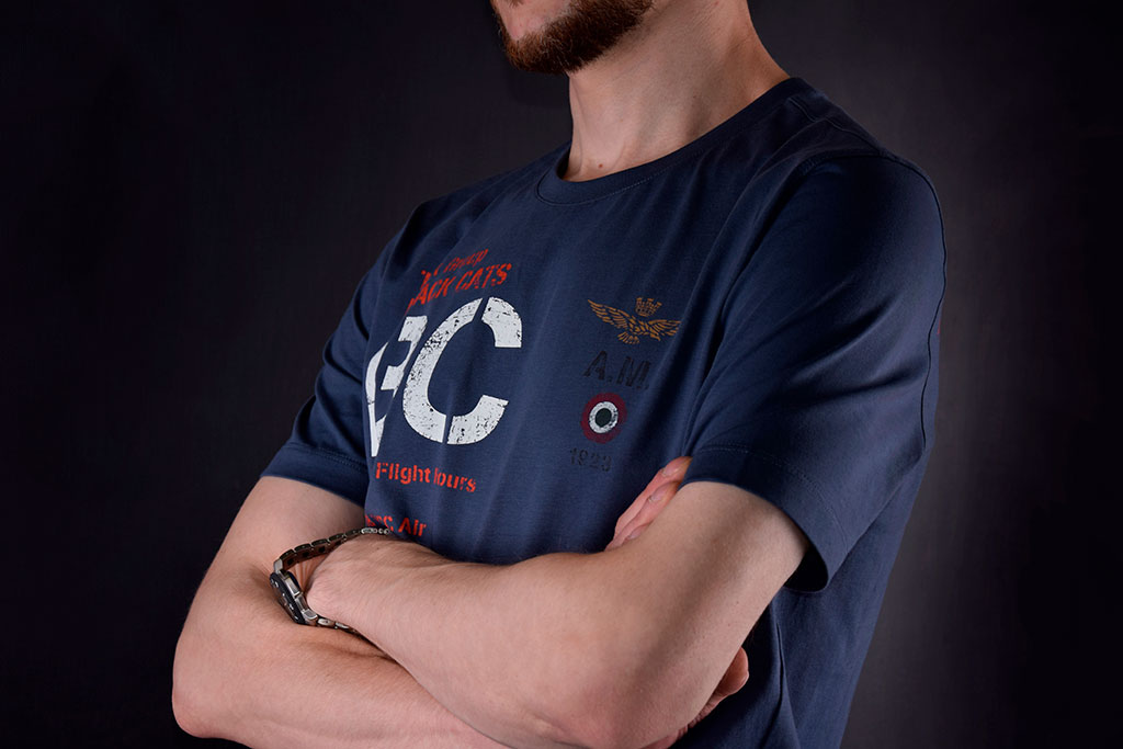 Футболка AERONAUTICA MILITARE blue aperto (TS 1618)