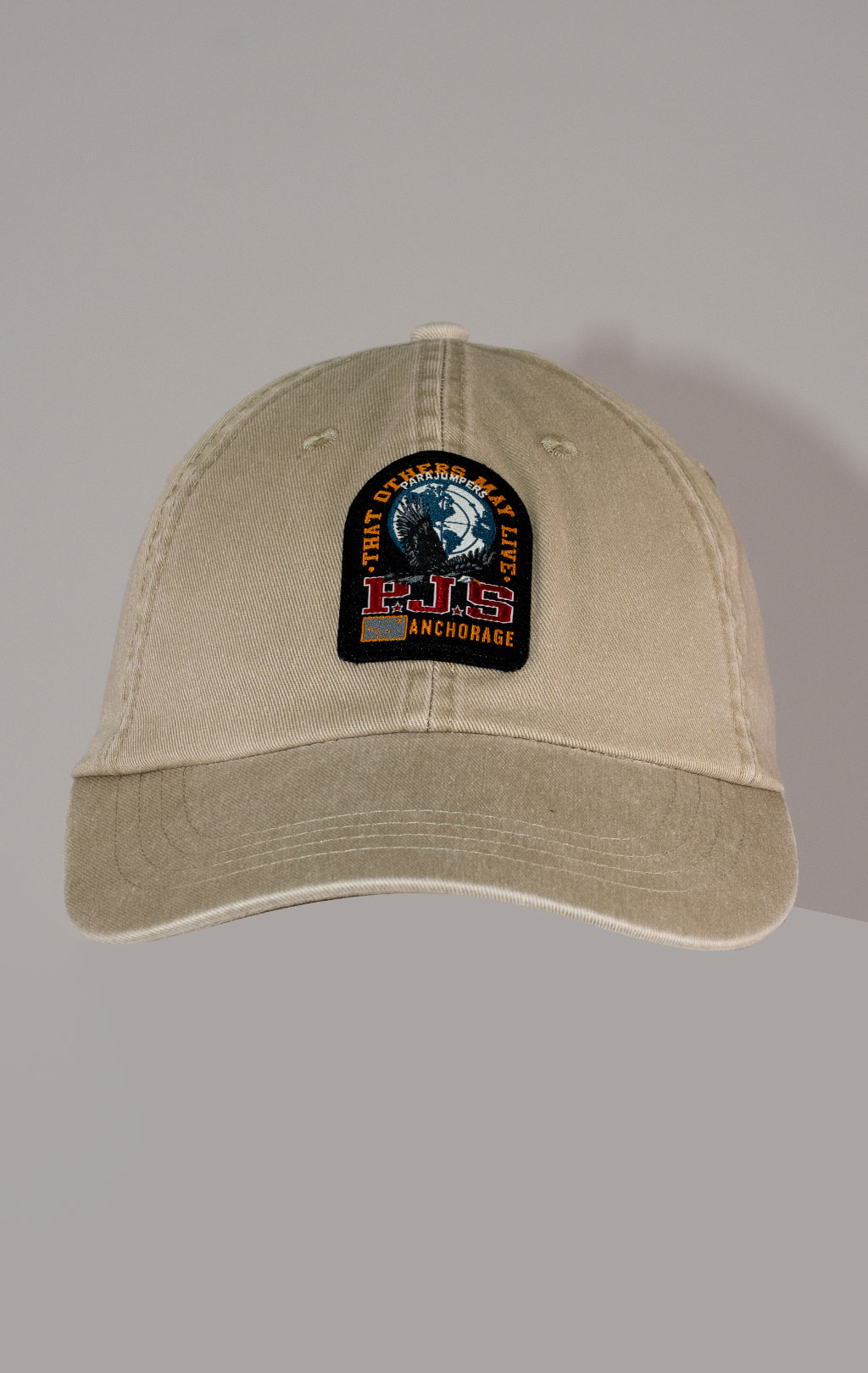 Бейсболка PARAJUMPERS PATCH CAP SS 25 m safari 