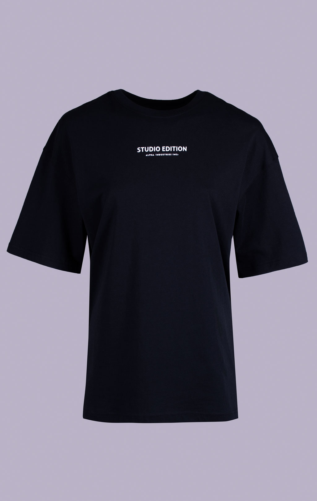 Женская футболка ALPHA INDUSTRIES STUDIO EDITION BP T black 