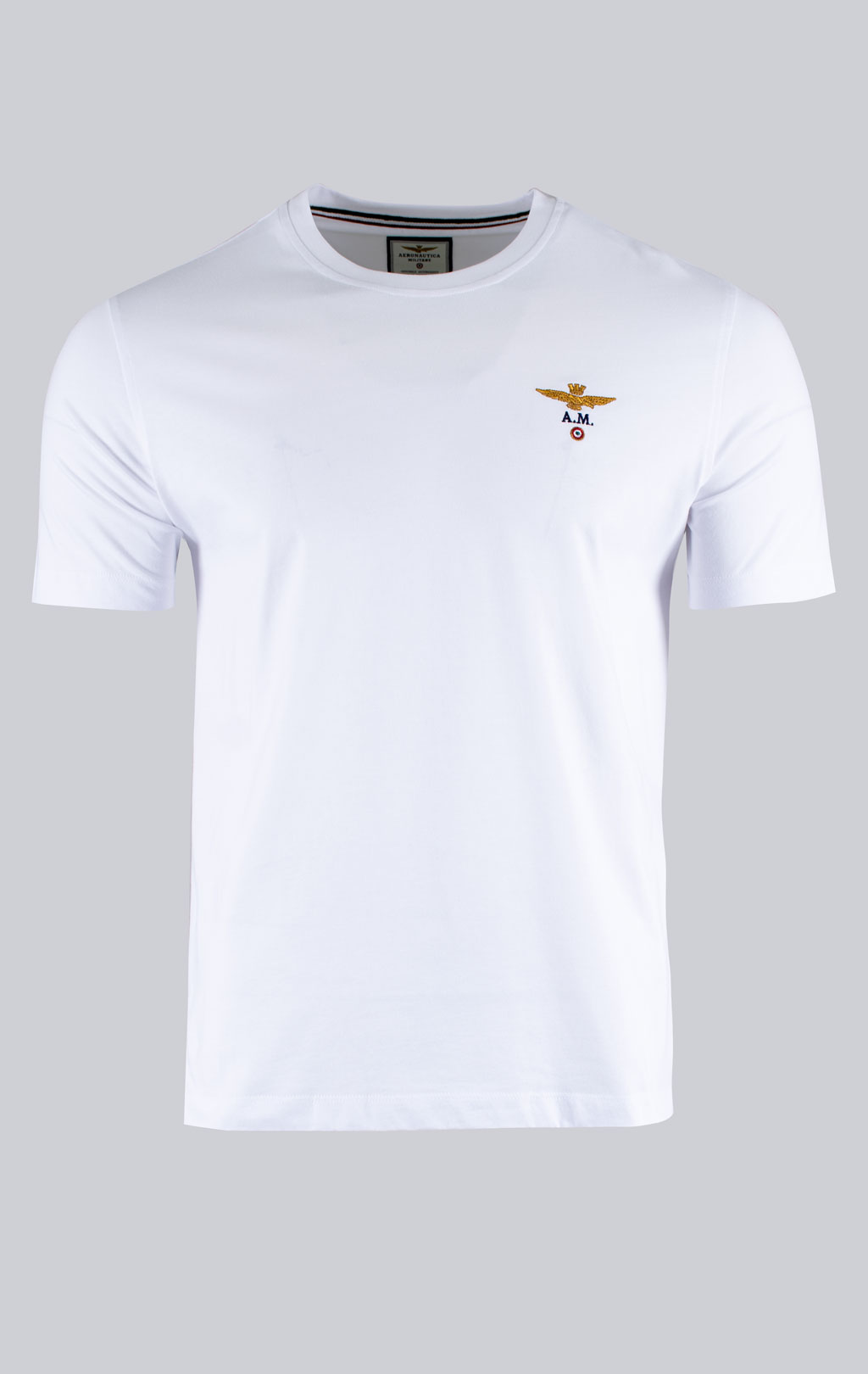 Футболка AERONAUTICA MILITARE SS 26/TR off white (TS 1580) 